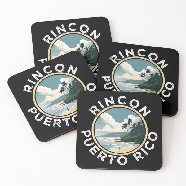 Item preview, Rincón – Puerto Rico (with White Lettering) designed and sold by VelvetRoom.