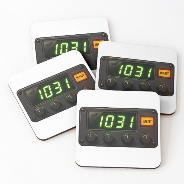 Item preview, Squawk 1031 Transponder – Halloween Avionics for Pilots designed and sold by EMaviation_.