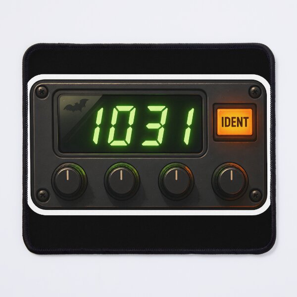 Item preview, Squawk 1031 Transponder – Halloween Avionics for Pilots designed and sold by EMaviation_.