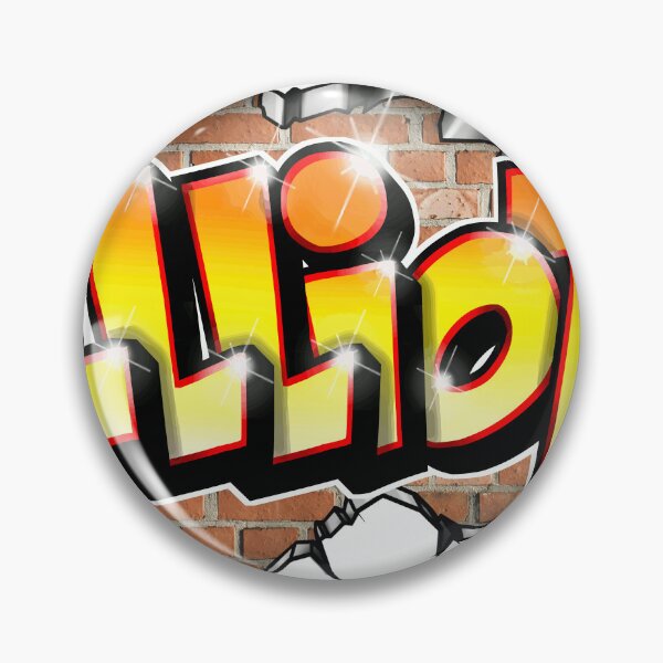 Item preview, ELLIOTT Graffiti Name Red - Personalised Custom Gift designed and sold by BlachGallery.