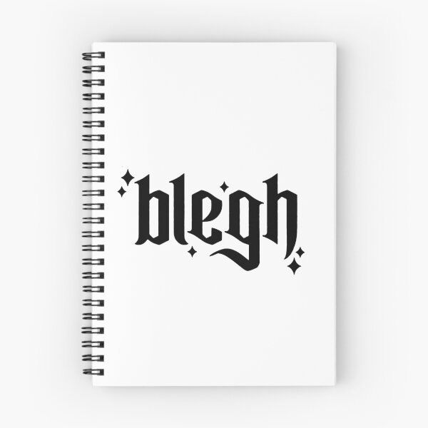 Item preview, Celestial Blegh | Dark Y2K Celestial Typography designed and sold by witchlingart.