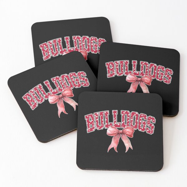 Item preview, Bulldogs Floral Coquette Red Football designed and sold by Floral Vintage.