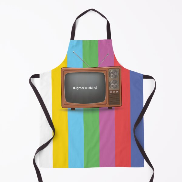 Item preview, Lighter Clicking Retro Vintage TV designed and sold by Hakuna Ricotta.