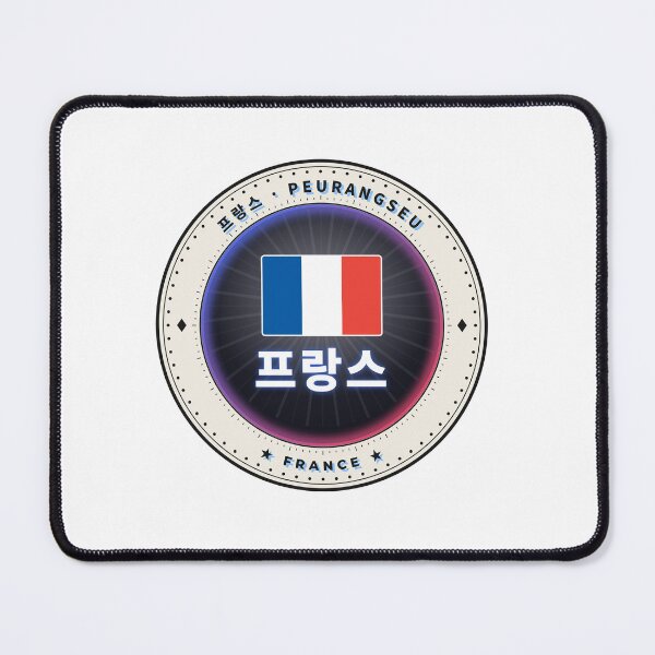 Item preview, Peurangseu 프랑스 – France Flag in Korean Hangul designed and sold by palyground64.