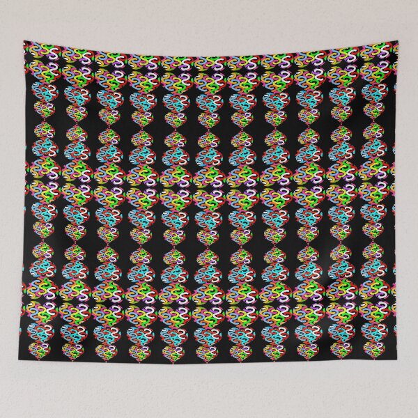 Item preview, Colorful hearts - pattern design  designed and sold by Shirley cute art .