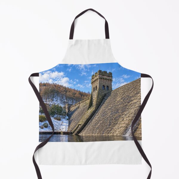 Item preview, Upper Derwent Dam Tower in Winter. Peak District designed and sold by Astute-Artio-Photography.