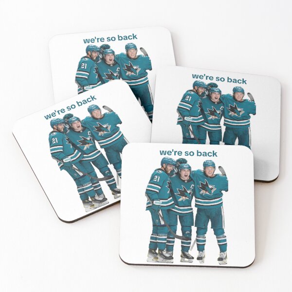 Item preview, we're so back San Jose Sharks Team Design |  Alexander Wennberg, Macklin Celebrini, Will Smith Hockey designed and sold by Ferne Reacts.
