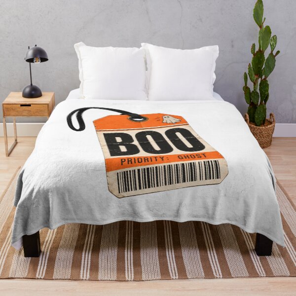 Item preview, Vintage BOO Luggage Tag – Priority Ghost Halloween Travel designed and sold by EMaviation_.