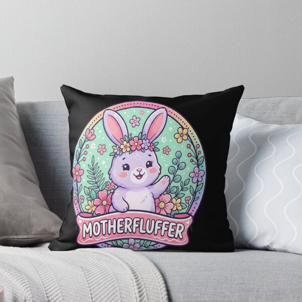 Item preview, Demon bunny motherfluffer designed and sold by assumrapplv.