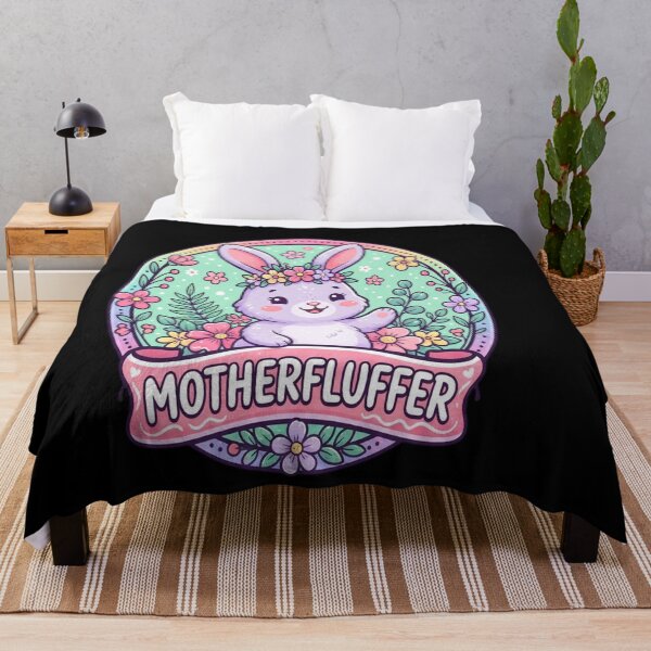 Item preview, Demon bunny motherfluffer designed and sold by assumrapplv.