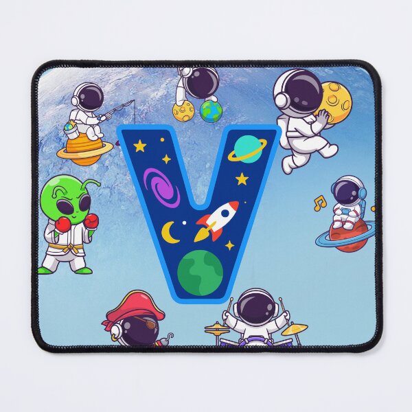 Item preview, Floating Astronauts Cosmic Pattern — Playful Outer Space Art designed and sold by BoldcreationsM.