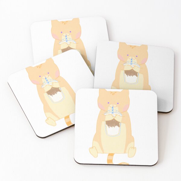 Item preview, Cat Sipping Coffee | Yummy Yummy Cat designed and sold by Agitcheum.