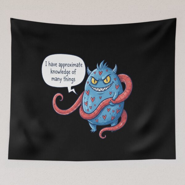 Item preview, Approximate Knowledge Cat designed and sold by assumrapplv.