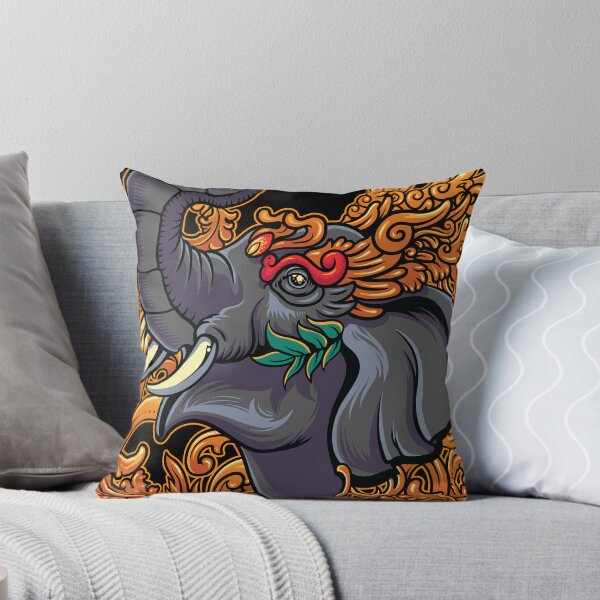 Item preview, Ornate Golden Elephant of Good Fortune designed and sold by SEW WHAT.