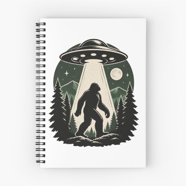 Item preview, Bigfoot UFO Abduction Alien Encounter Design LIMITED EDITION designed and sold by wakandaforeva11.