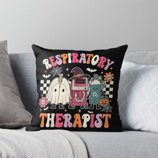 Item preview, Spooky Halloween Respiratory Therapist Ghost Oxygen Machine Cute Medical Nurse designed and sold by Chaya Reid.
