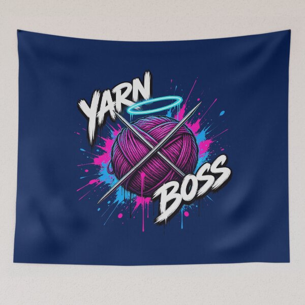 Item preview, Yarn Boss Colorful Knitting Yarn Ball Splatter designed and sold by rowanwrigh.