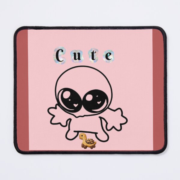 Item preview, Cute alien with plight pink background designed and sold by VeenaArtStudio.