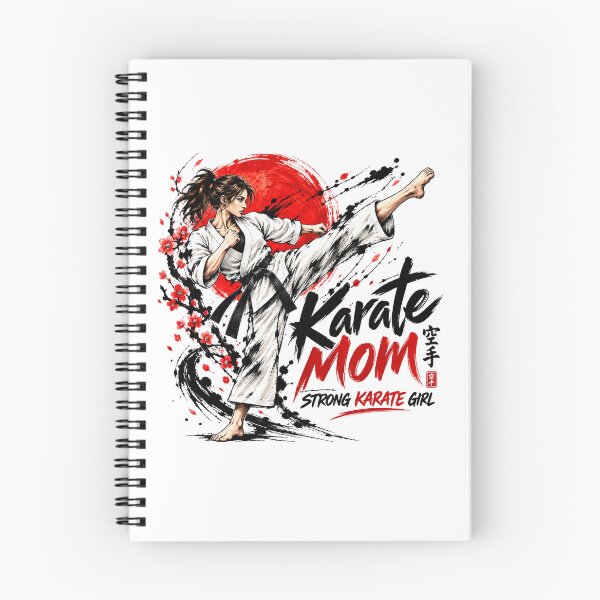 Item preview, Karate Mom – Strong Karate Girl Japanese Martial Arts Design. designed and sold by AndrewYoko.