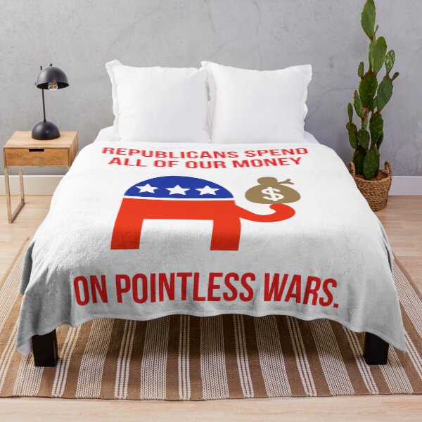 Item preview, Republicans spend all of our money on pointless wars designed and sold by Rachel the Artist .