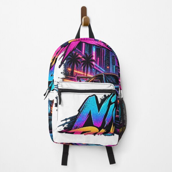 Item preview, Night Runner Retro Neon City Drive designed and sold by CodePaws Creations.