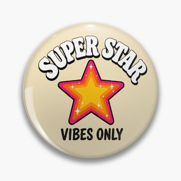 Item preview, Super Star Power Invincible Vibes Only designed and sold by rowanwrigh.