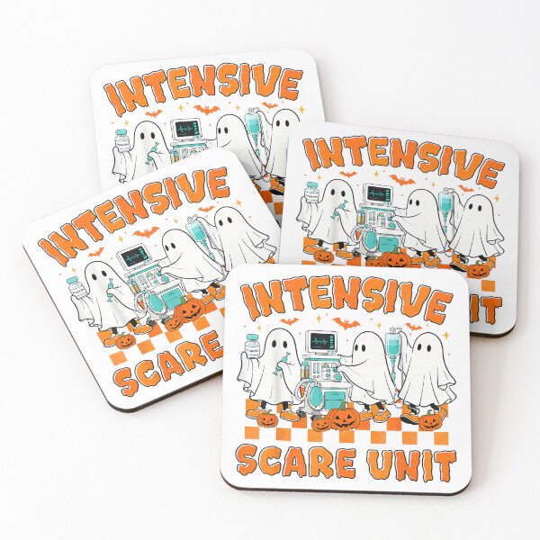 Item preview, Halloween Intensive Care Scare Unit Ghost Nurse ICU Nursing designed and sold by Chaya Reid.