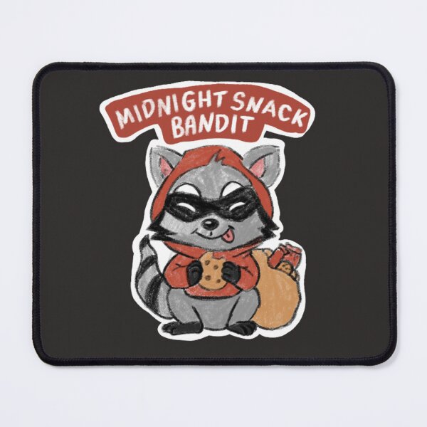 Item preview, Midnight Snack Bandit Raccoon designed and sold by Mochihoshii.