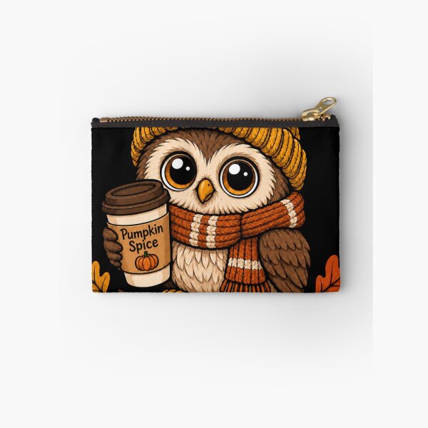 Item preview, Thanksgiving Fuel Cute Owl Pumpkin Spice Coffee designed and sold by Design Vibras.