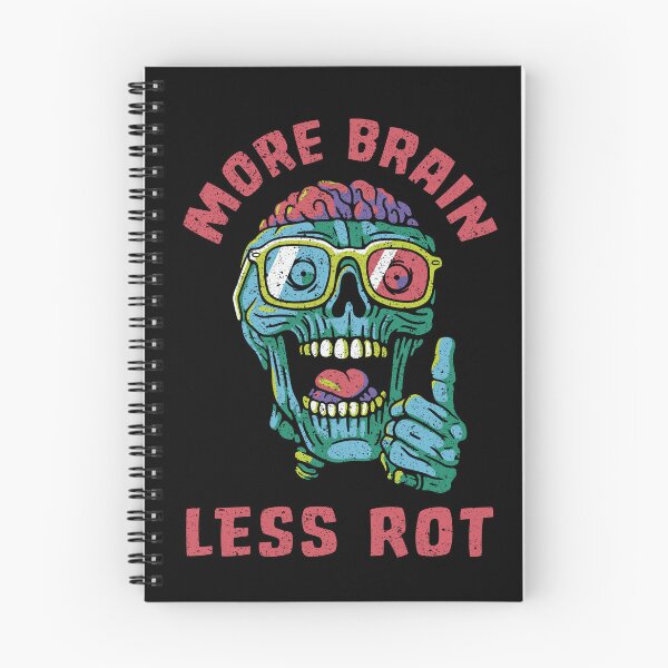 Item preview, More Brain Less Rot Zombie designed and sold by Tobe Fonseca®.
