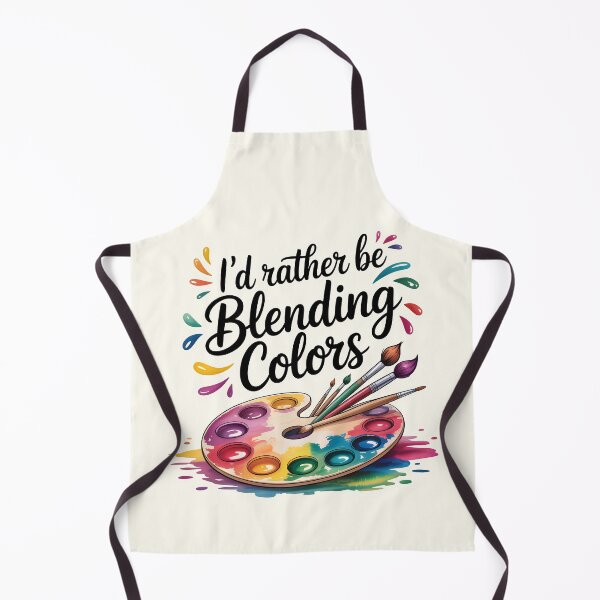 Item preview, I'd Rather Be Blending Colors – Funny Artist and Painting Design designed and sold by Jollys-ArtShop.