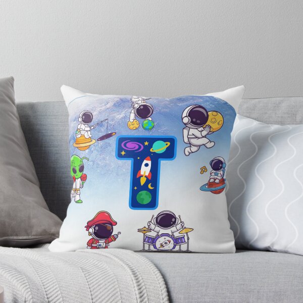 Item preview, Letter T Astronaut Monogram — Cute Space Initial Gift for Kids designed and sold by BoldcreationsM.