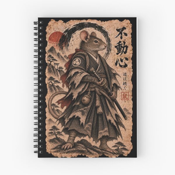 Item preview, Rat Samurai Warrior – Vintage Japanese Ukiyo-e Art designed and sold by will freed18.