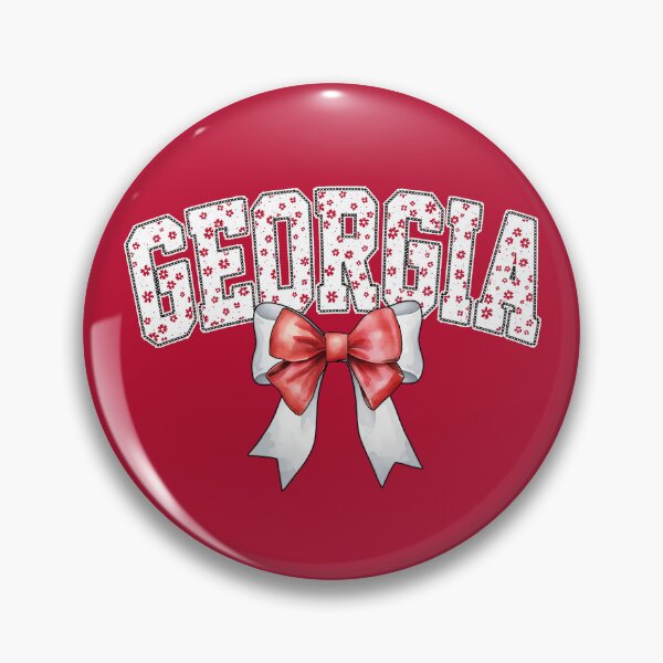 Item preview, Georgia Coquette Flowers Red Football designed and sold by RockTheFeal.