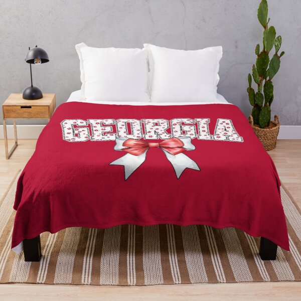 Item preview, Georgia Coquette Flowers Red Football designed and sold by RockTheFeal.