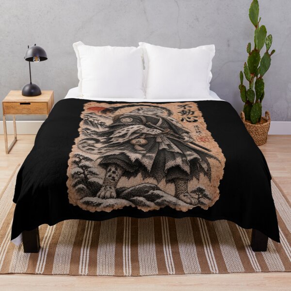 Item preview, Snow Leopard Samurai Warrior – Vintage Japanese Ukiyo-e Art designed and sold by will freed18.