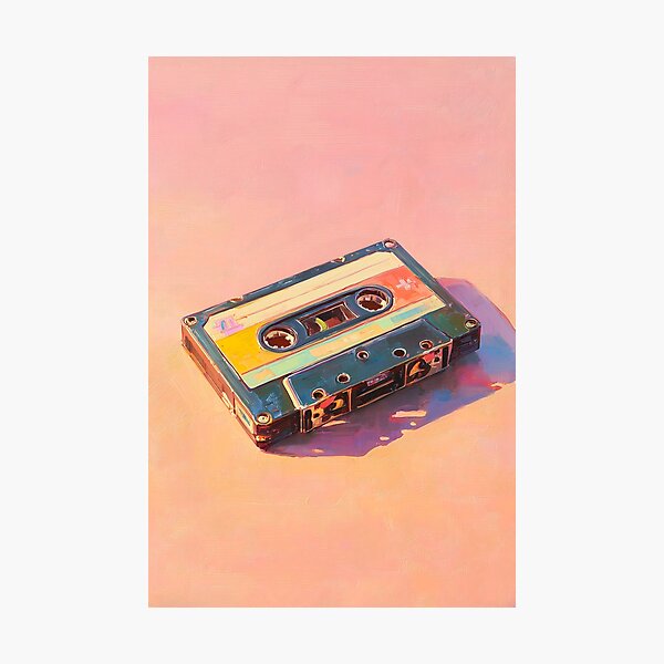 Item preview, Tape in the Light with Nostalgic Retro Design designed and sold by Kunstkutter.