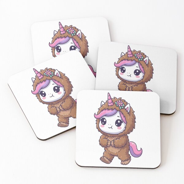 Item preview, Cute Unicorn Bigfoot Costume Halloween designed and sold by Ella_Sketch.