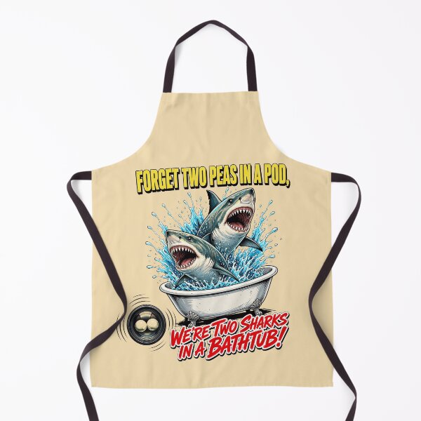 Item preview, Sharks In A Bowl Funny Marine Animal Soup designed and sold by tommyrichardse.
