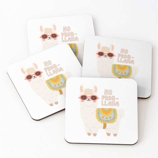 Item preview, No Prob-llama | Cute Llama Pun designed and sold by PrintyRelatable.