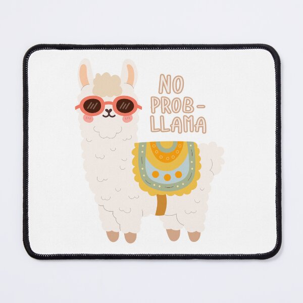 Item preview, No Prob-llama | Cute Llama Pun designed and sold by PrintyRelatable.