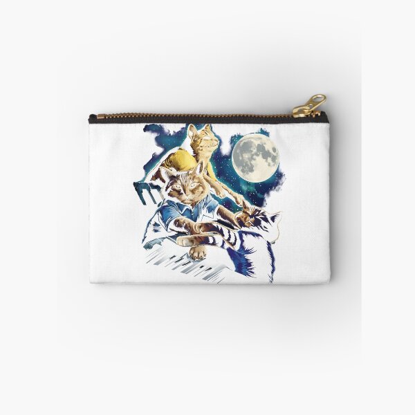 Item preview, Space Cats Playing Piano Keyboard Moon designed and sold by ArtSantosv.