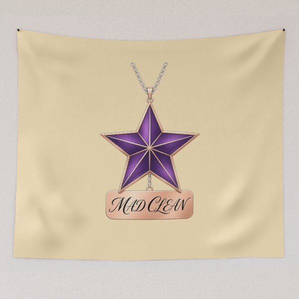 Item preview, Vintage Gold Chain Purple Star Hip Hop Medallion designed and sold by tommyrichardse.