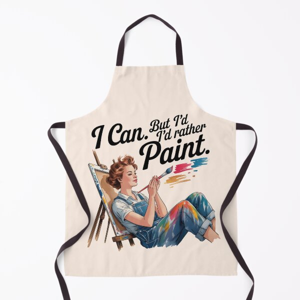 Item preview, I Can, But I’d Rather Paint – Funny Artist and Painting Humor Design designed and sold by Jollys-ArtShop.