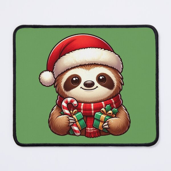 Item preview, Christmas Sloth designed and sold by NerdiPop.