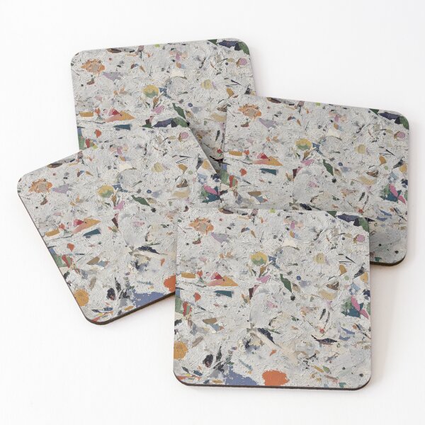 Item preview, Classic White Terrazzo Stone Chip Pattern designed and sold by Piotrek0001.
