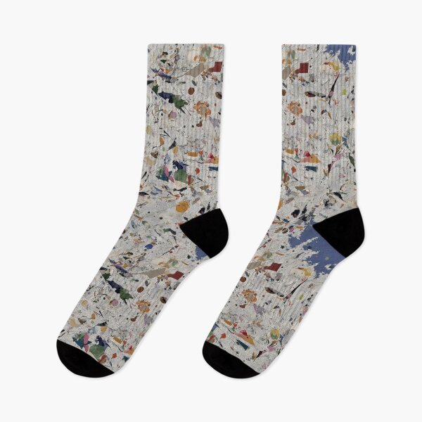 Item preview, Classic White Terrazzo Stone Chip Pattern designed and sold by Piotrek0001.