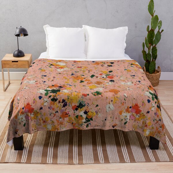 Item preview, Warm Peach Terrazzo Stone Chip Texture designed and sold by Piotrek0001.