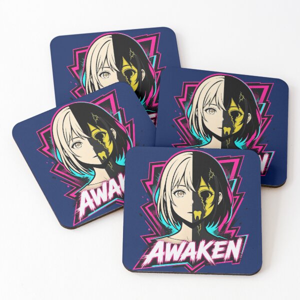 Item preview, Awaken Duality Light And Dark Anime Face designed and sold by tommyrichardse.