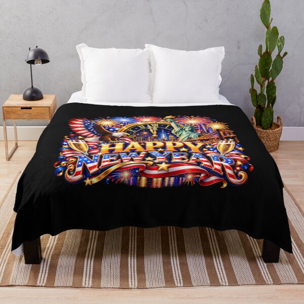 Item preview, America USA - See in the Next Year - Happy New Year Fireworks designed and sold by Genius Geek.